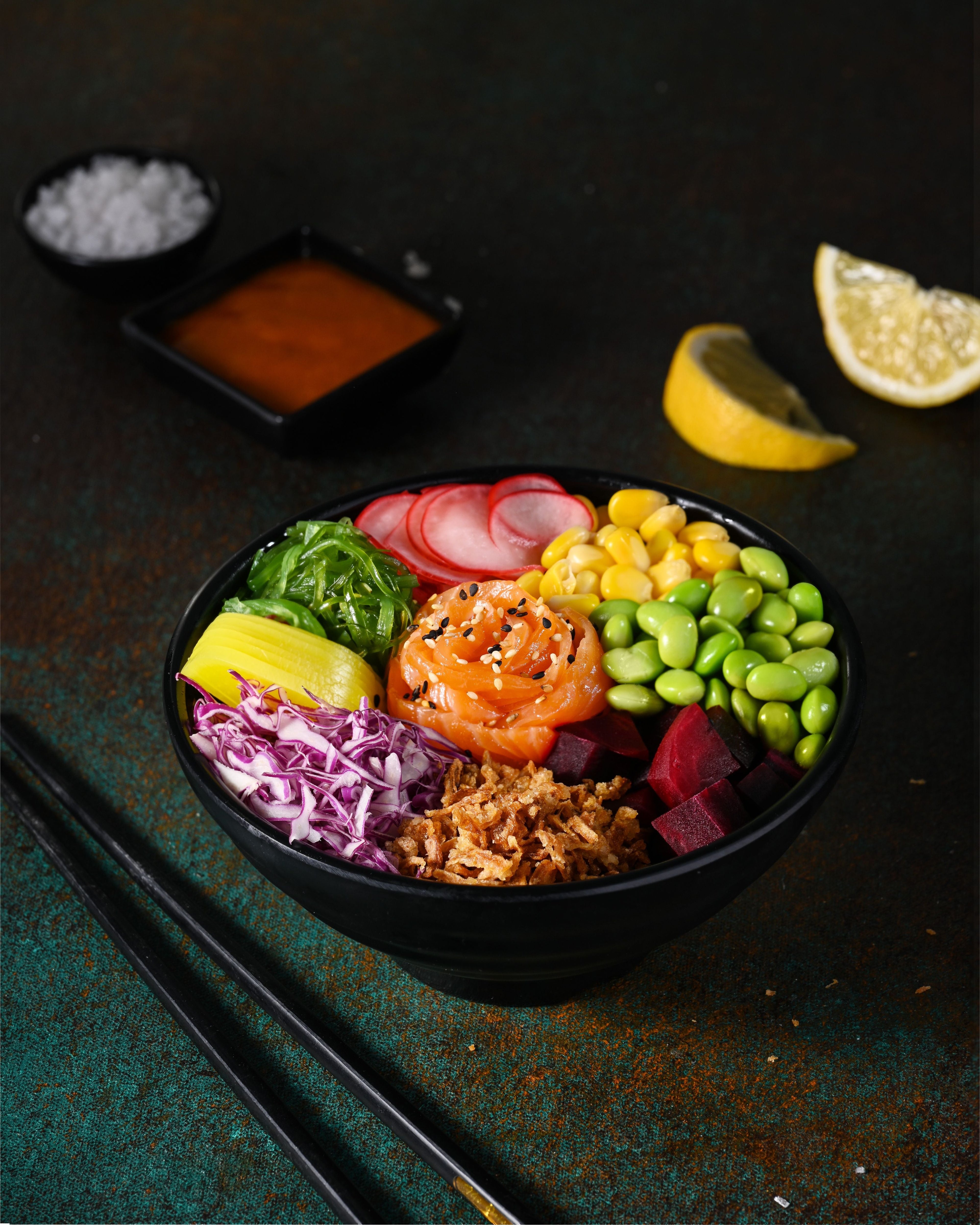 Poke bowl & Salad
