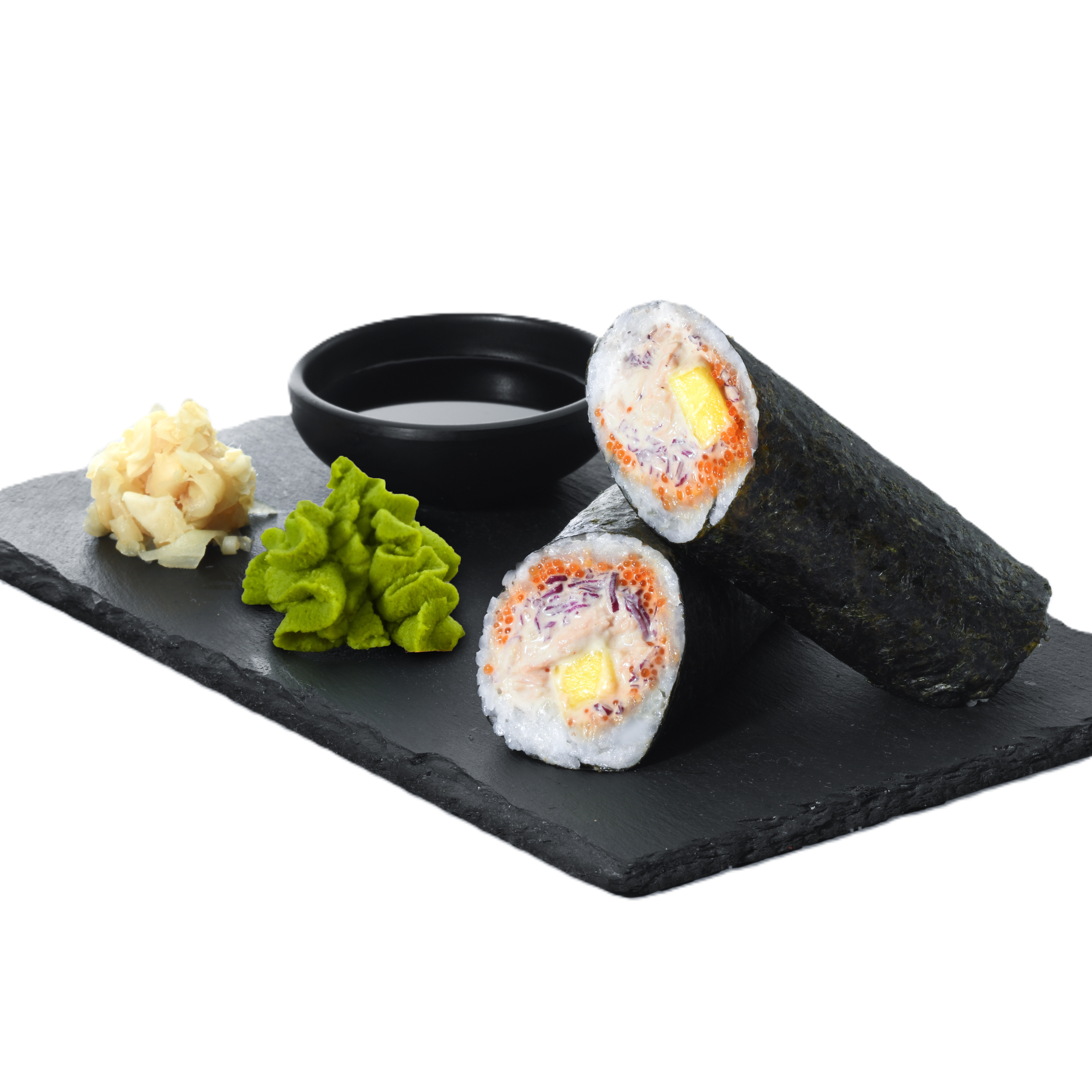 Poached Salmon Burrito (Cooked)