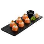 Salmon Battleship Roll