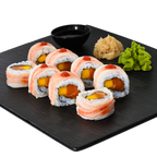 Salmon Crab Roll