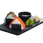 Umami Duo Salmon and Tuna Onigiri