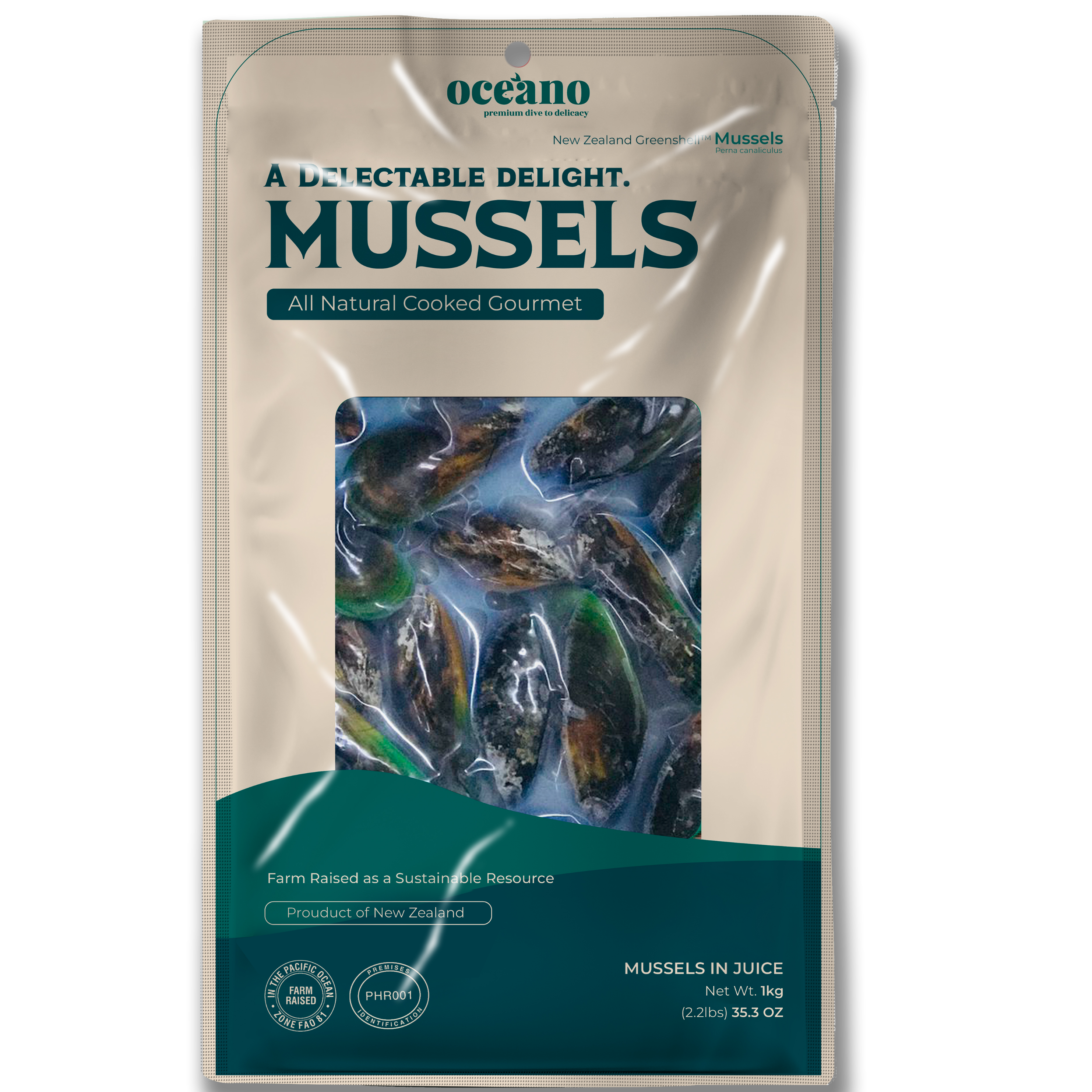 Chilled Cooked Mussels