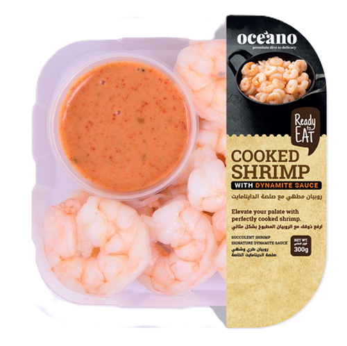 Cooked Shrimp with Dynamite Sauce