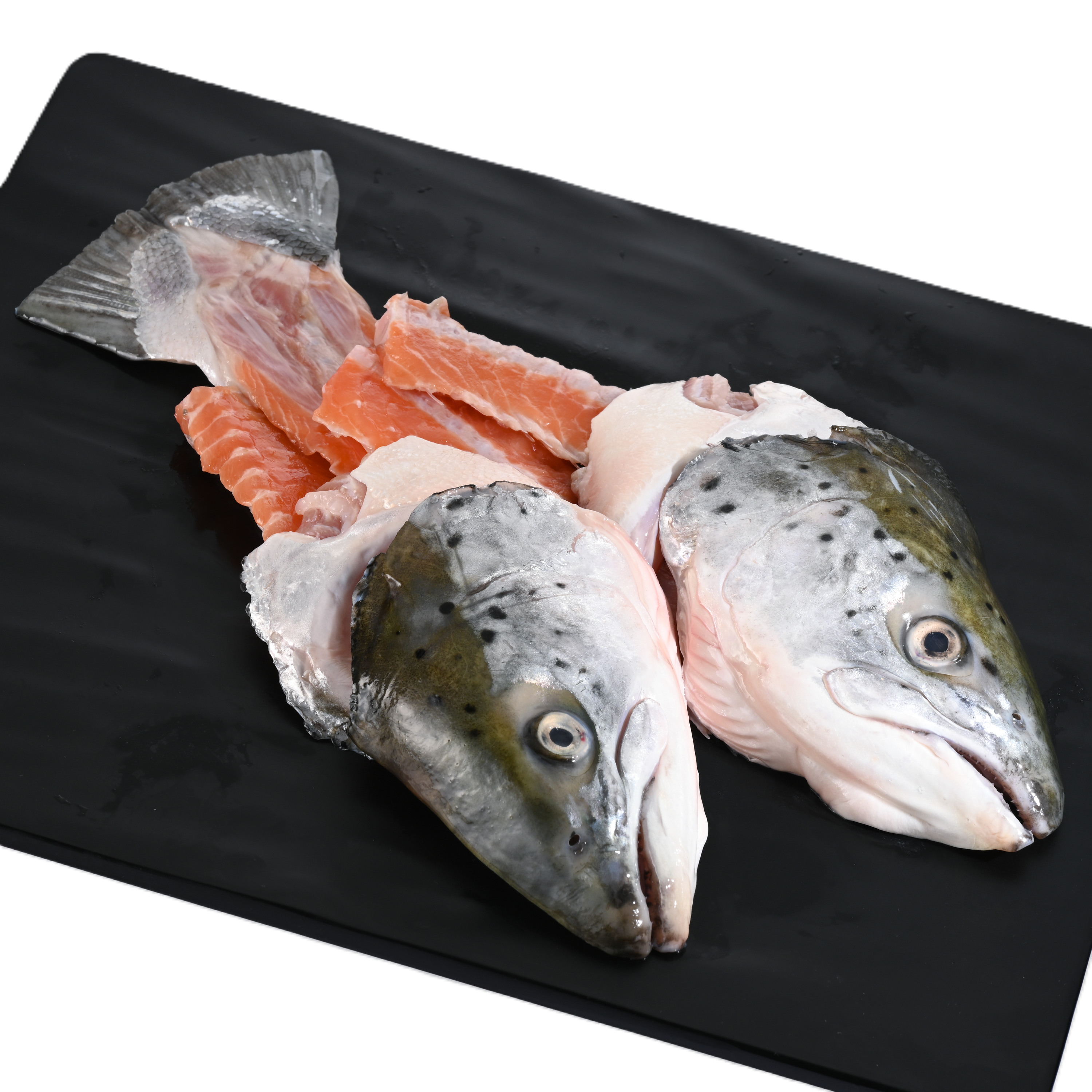 Salmon Head With Bone