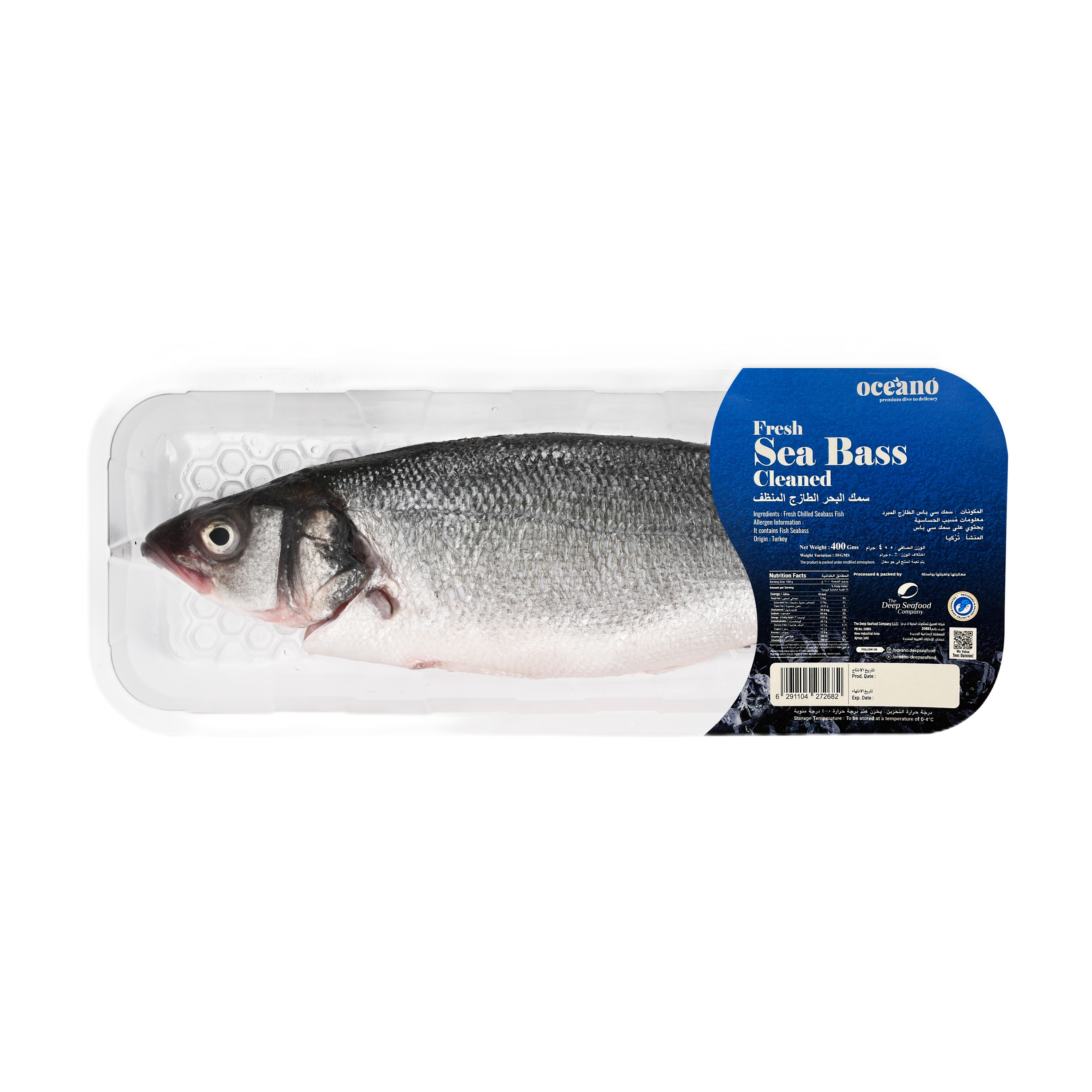 Sea Bass Cleaned
