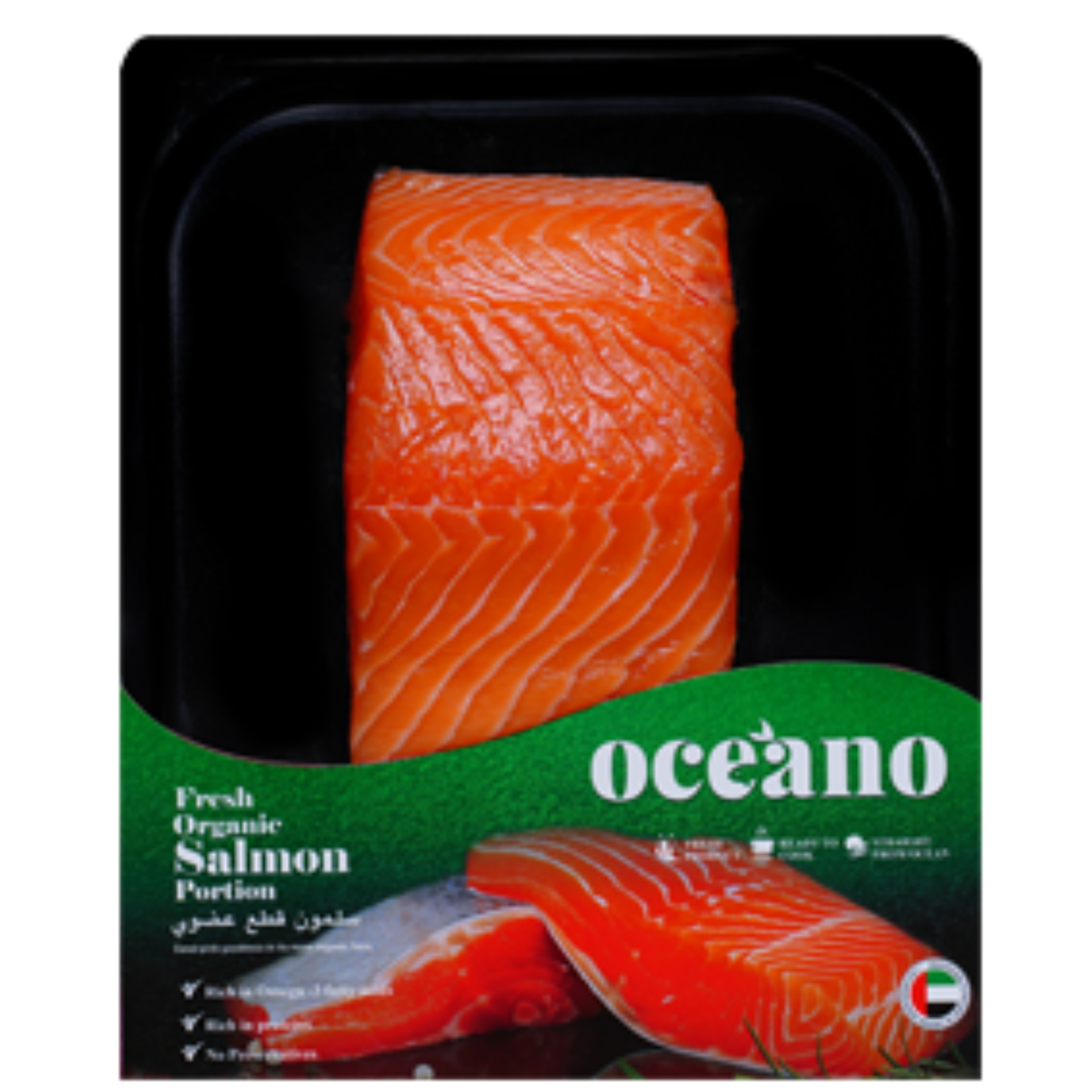 Fresh Organic Salmon Portion