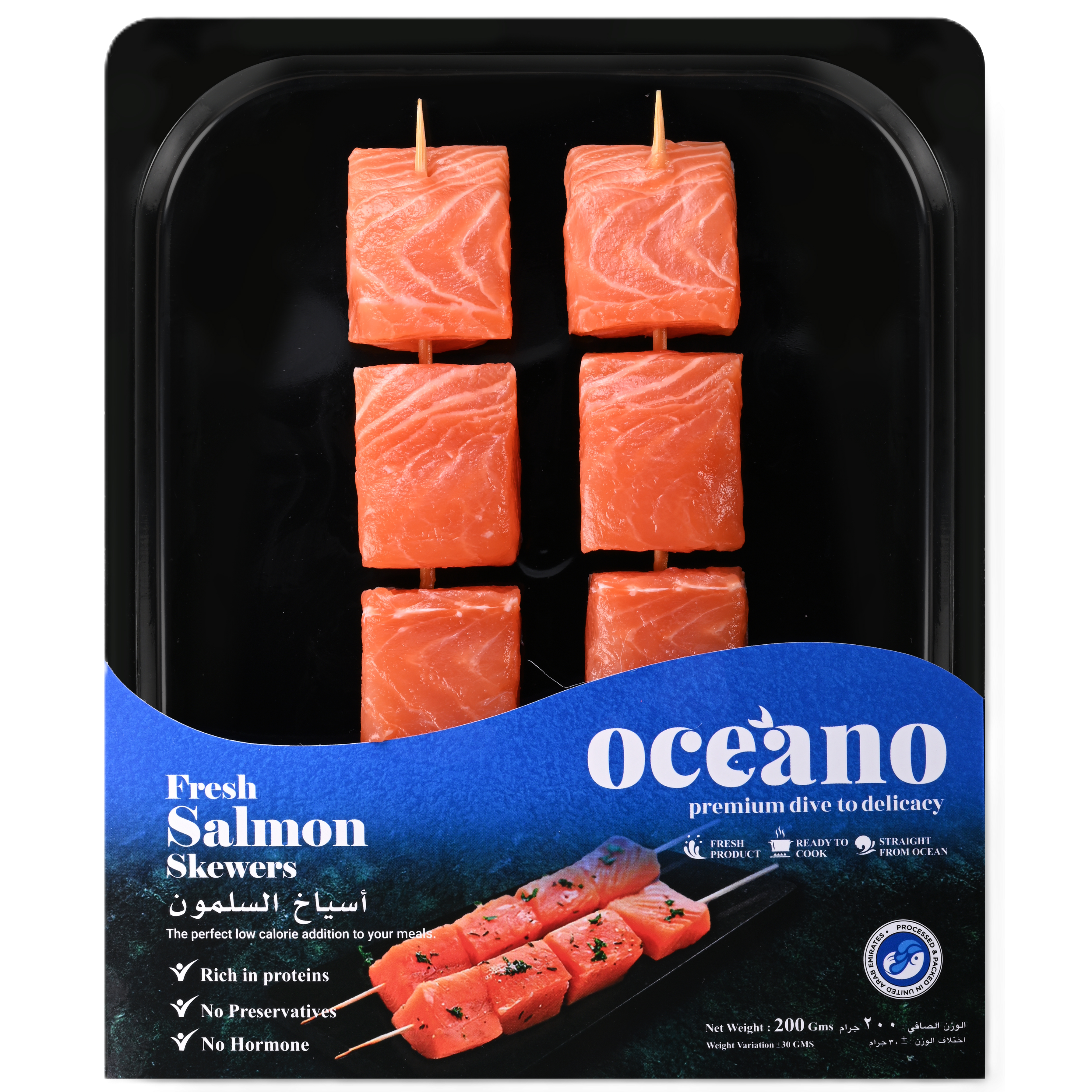 Salmon Skewers