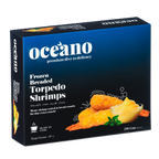 Frozen Breaded Torpedo Shrimps - 250 Gms